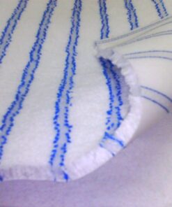 microfiber mop fabric blue striped